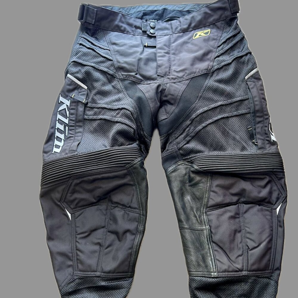 KLIM Dual Sport/Enduro Pants, Black, Size 34
